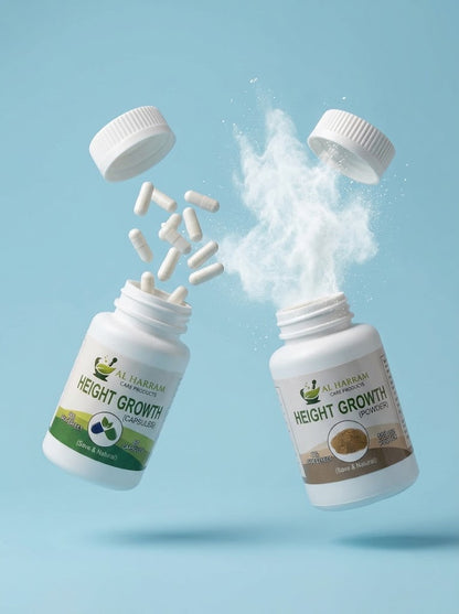 Al Harram Height Growth Combo – Powder + Capsules